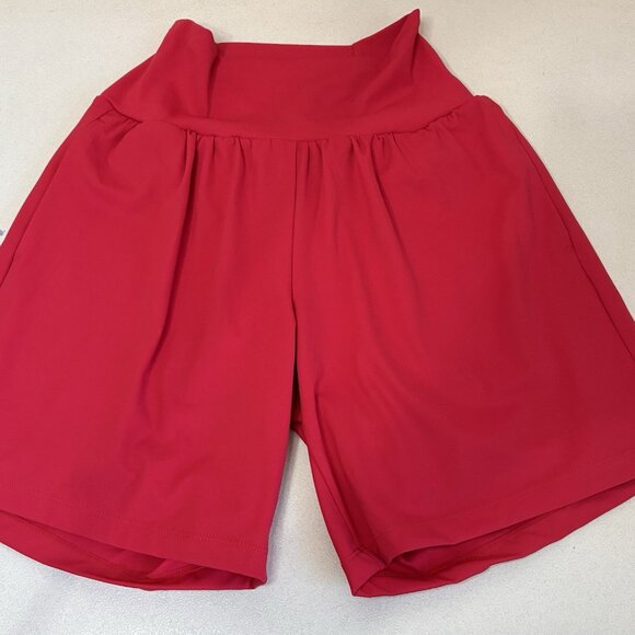 Halara Softlyzero Airy Shorts NEW Womens Small Wide High Waist Pockets Pink - Picture 9 of 13